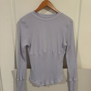 FP Movement by Free People Light Purple Long Sleeve Layering Top XL